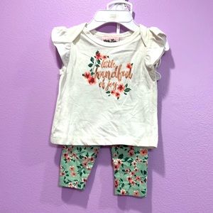 Baby girl matching suit